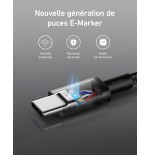 Anker Câble USB C vers USB C, 100W 333 Câble usb c Charge Rapide