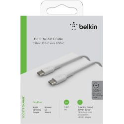 BELKIN Câble USB-C vers USB-C 1m Blanc