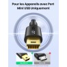 UGREEN Câble Mini USB 2.0 Cable Type A 1 Metre