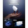 Wall Charger Spigen Essential, 20W, 3A, 1 x USB-C, White ACH08701