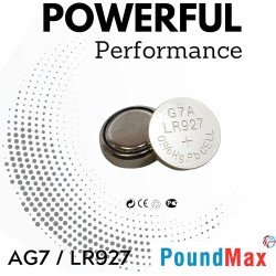 10 x AG7 1,5 V