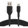 BELKIN Câble MicroUSB vers USBA 1m noir