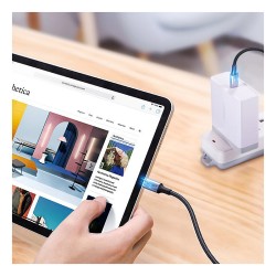 Câble USB-C vers USB-C UGREEN US316, 100 W, 5 A, 2 m, Gris