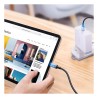 Câble USB-C vers USB-C UGREEN US316, 100 W, 5 A, 2 m, Gris