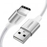 USB-A to USB-C Cable UGREEN US288, 18W, 3A, 1m, White