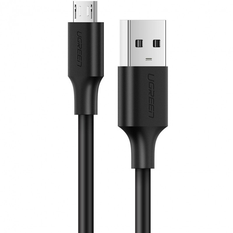 USB-A to microUSB Cable UGREEN US289, 18W, 2.4A, 0.5m, Black