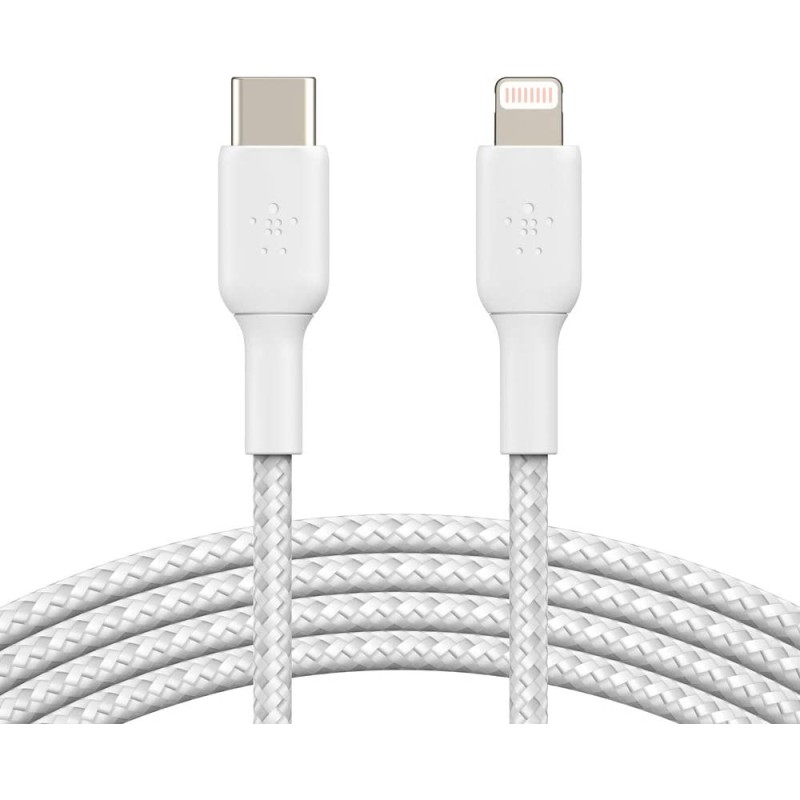 BELKIN Câble tressé Lightning USBC 2m