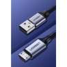 USB-A to microUSB Cable UGREEN US290, 18W, 2.4A, 1m, Black