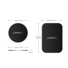 Metal Plate UGREEN LP123 2in1, Universal, Black