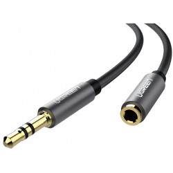 3.5mm to 3.5mm Audio Adapter UGREEN AV118, 0.5m, Black