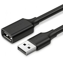 USB Extension Cable UGREEN US103, 2m, Black