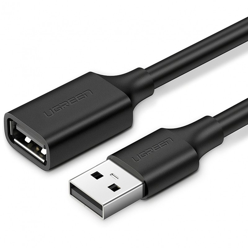 USB Extension Cable UGREEN US103, 2m, Black