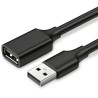 USB Extension Cable UGREEN US103, 2m, Black