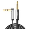3.5mm to 3.5mm Audio Cable UGREEN AV119 Angled, 0.5m, Black