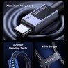 USB-C to USB-C Cable UGREEN L524, 60W, 3A, 1m, Grey