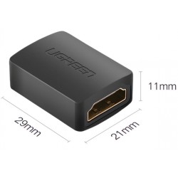 Video Adapter UGREEN HD112, HDMI to HDMI, 4K, Black