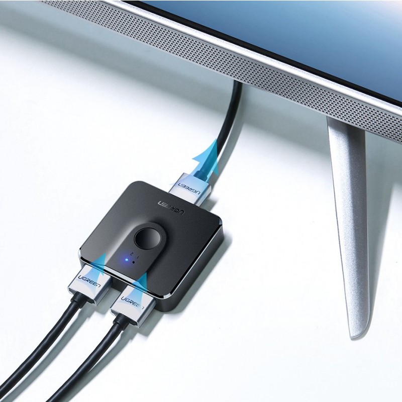 Ugreen - Switch HDMI uGreen 2 ports (2 entrées / 1 sortie)