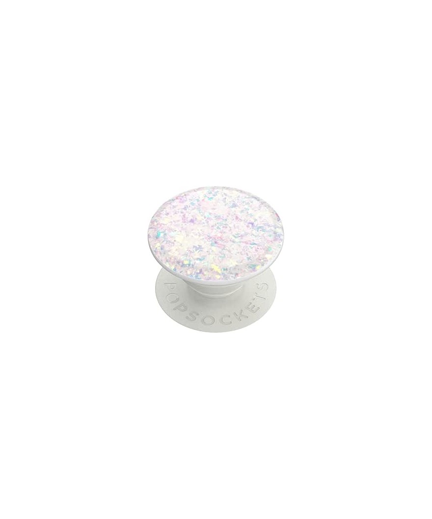 PopGrip - Iridescent Confetti White