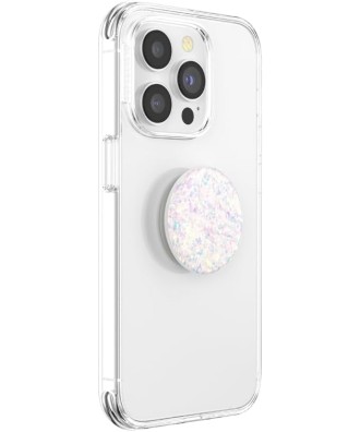 PopGrip - Iridescent Confetti White