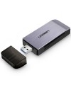 Ugreen - Adaptateur USB UGREEN 4 en 1 lecteur de cartes SD + microSD (argent)