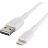 BELKIN Câble Lightning USB-A 3m blanc