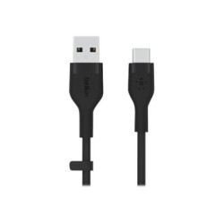 BELKIN Câble USB-A vers USB-C Silicon 3m Noir