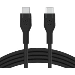 BELKIN Câble USB-C vers USB-C Silicon 1m Noir