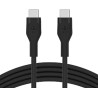 BELKIN Câble USB-C vers USB-C Silicon 1m Noir