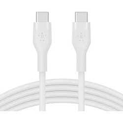 BELKIN Câble USB-C vers USB-C 1m Silicon Blanc