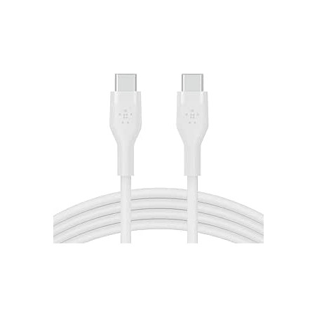 BELKIN Câble USB-C vers USB-C 1m Silicon Blanc