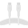 BELKIN Câble USB-C vers USB-C 1m Silicon Blanc