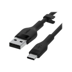 BELKIN Câble USB-A vers USB-C Silicon 3m Noir