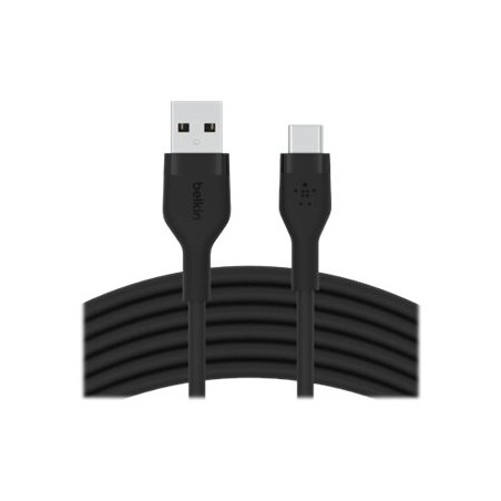 BELKIN Câble USB-A vers USB-C Silicon 3m Noir