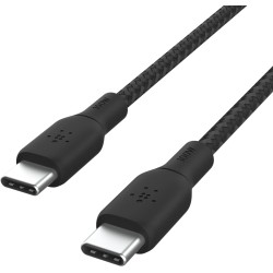 BELKIN 100w USB-C to USB-C Braided Cable 2M Black