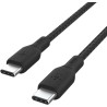 BELKIN 100w USB-C to USB-C Braided Cable 2M Black