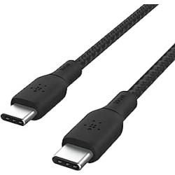 BELKIN 100w USB-C to USB-C Braided Cable 3M Black