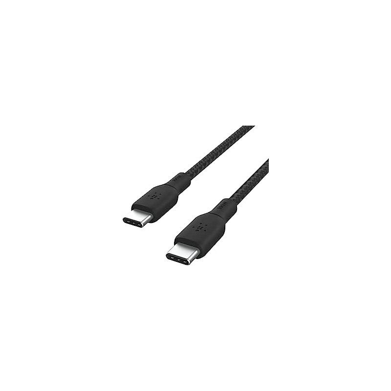 BELKIN 100w USB-C to USB-C Braided Cable 3M Black