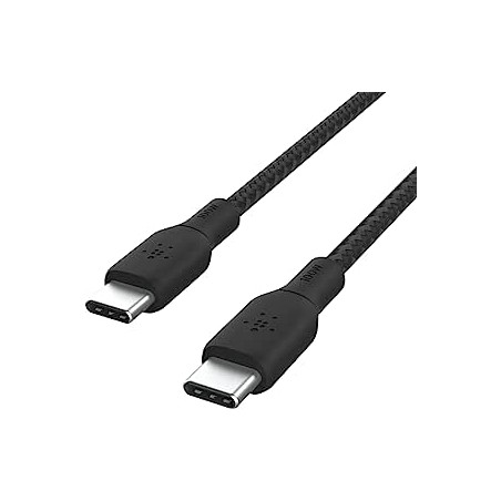 BELKIN 100w USB-C to USB-C Braided Cable 3M Black