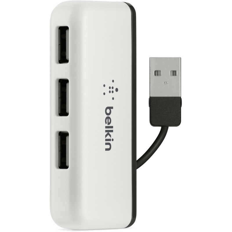 BELKIN Hub de Voyage 4 Ports USB 2.0 Noir