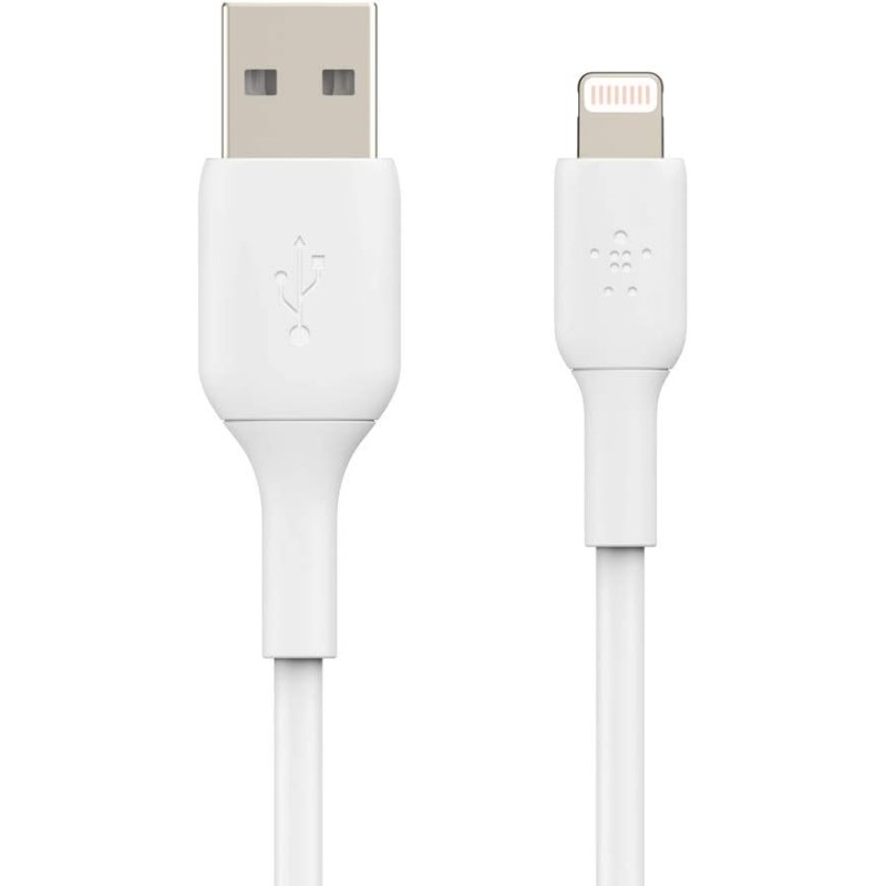 BELKIN Câble Lightning USB-A 0.15m blanc