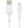 BELKIN Câble Lightning USB-A 0.15m blanc