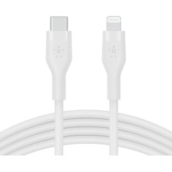 BELKIN Câble USB-C vers Lightning Silicon 2m Blanc