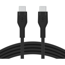 BELKIN Câble USB-C vers USB-C Silicon 2m Noir