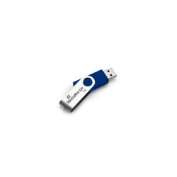 MediaRange MR907-BLUE clé USB 4 Go Type-A 2.0 Bleu, Argent