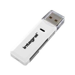 Integral - Lecteur de Cartes Mémoire USB 2.0 microSD et SD (HC/XC)