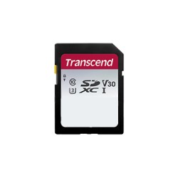 Transcend 256Go SDXC 300S Carte Mémoire UHS- I, C10, U3, V30, 4K, Full HD - TS25