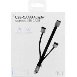 Tnb - Adaptateur USB-C (Type C) vers 3 Ports USB-A 3.0