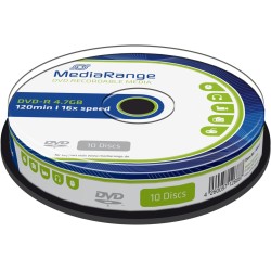 MediaRange DVD-R 4.7GB|120min 16x speed,
