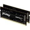 Kingston FURY Impact 16GB (2x8GB) 2666MHz DDR4 CL15 Mémoire d’ordir Portable