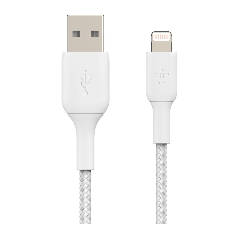 Belkin - Câble tressé Lightning USBA 0.15m